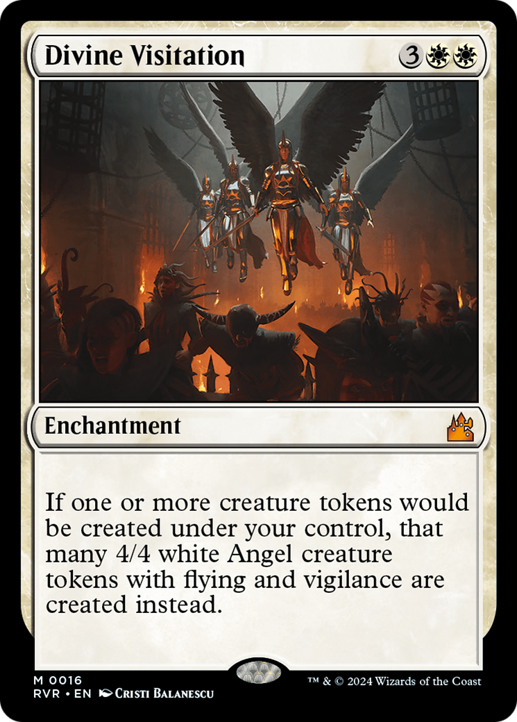 Divine Visitation [Ravnica Remastered] - Evolution TCG