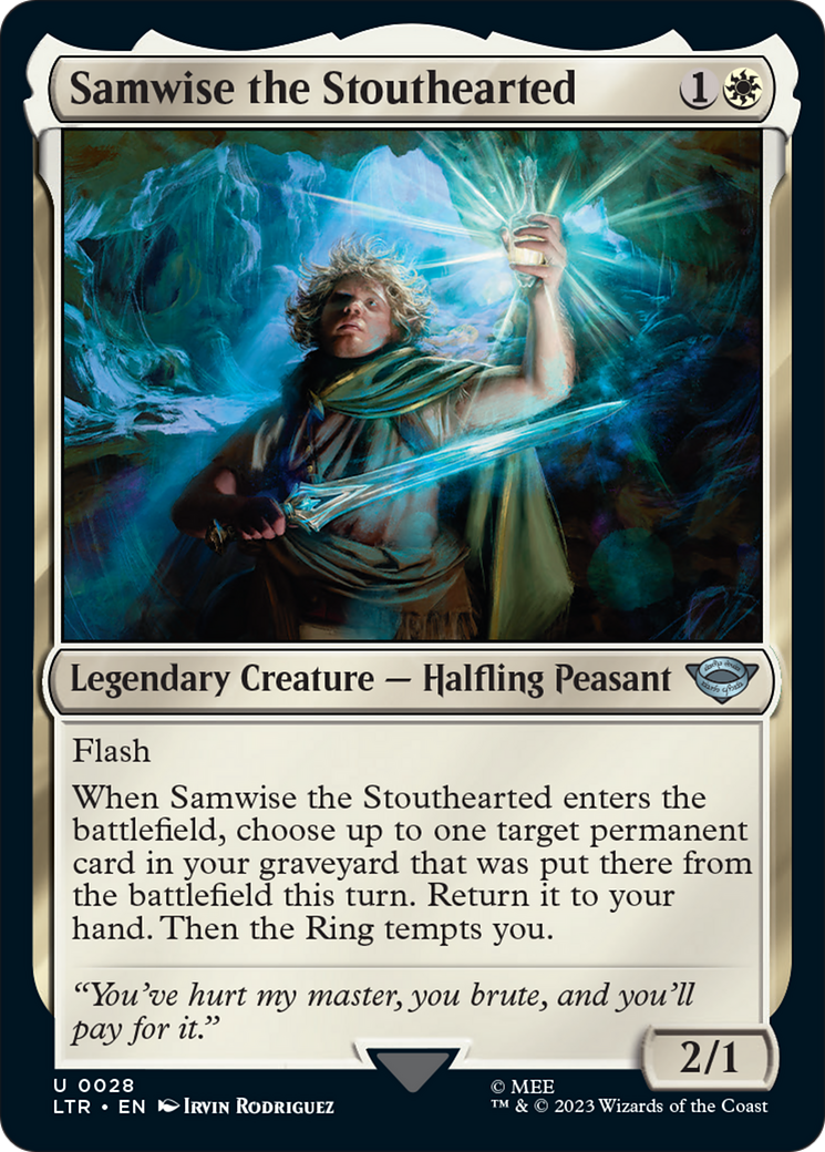 Samwise the Stouthearted [The Lord of the Rings: Tales of Middle-Earth] - Evolution TCG