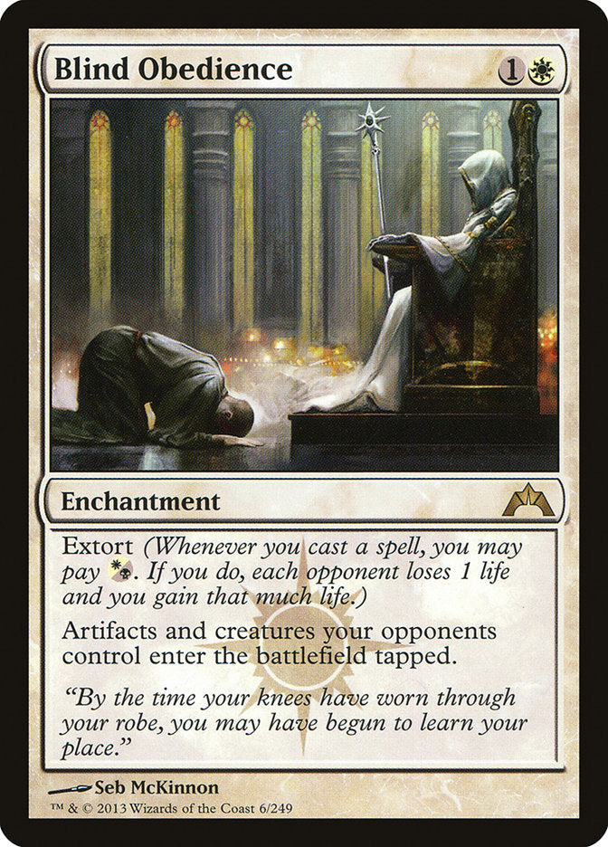 Blind Obedience [Gatecrash] - Evolution TCG | Evolution TCG