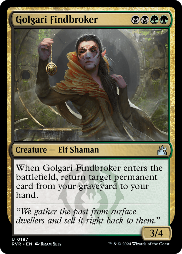 Golgari Findbroker [Ravnica Remastered] - Evolution TCG