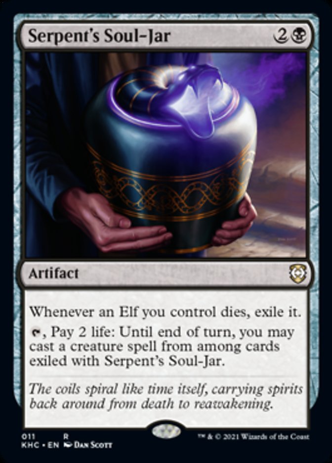 Serpent's Soul-Jar [Kaldheim Commander] - Evolution TCG
