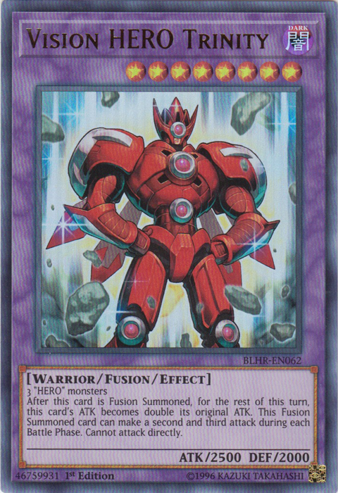 Vision Hero Trinity [BLHR-EN062] Ultra Rare - Evolution TCG