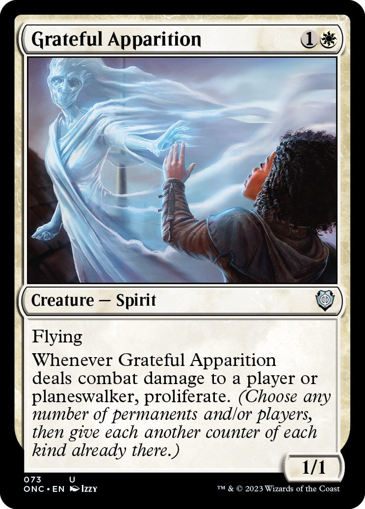 Grateful Apparition [Phyrexia: All Will Be One Commander] - Evolution TCG