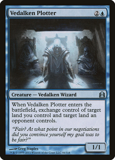 Vedalken Plotter [Commander 2011] - Evolution TCG