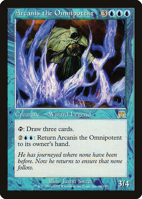 Arcanis the Omnipotent [Onslaught] - Evolution TCG