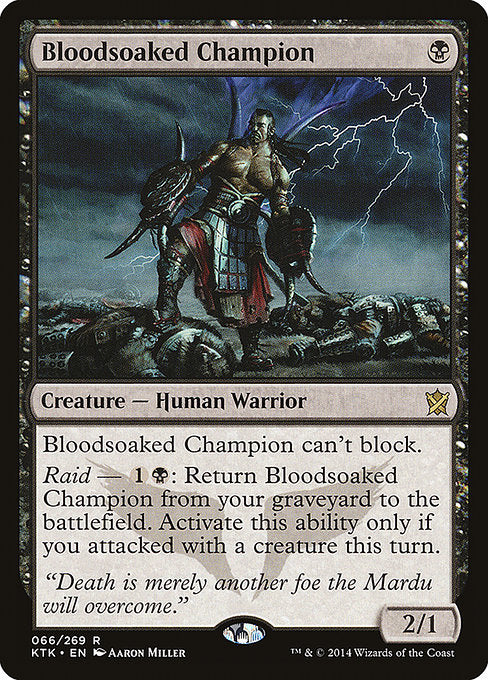 Bloodsoaked Champion [Khans of Tarkir] - Evolution TCG