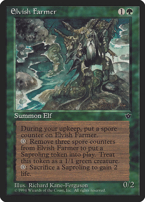 Elvish Farmer [Fallen Empires] - Evolution TCG