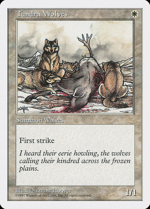 Tundra Wolves [Fifth Edition] - Evolution TCG