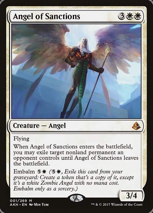 Angel of Sanctions [Amonkhet] - Evolution TCG