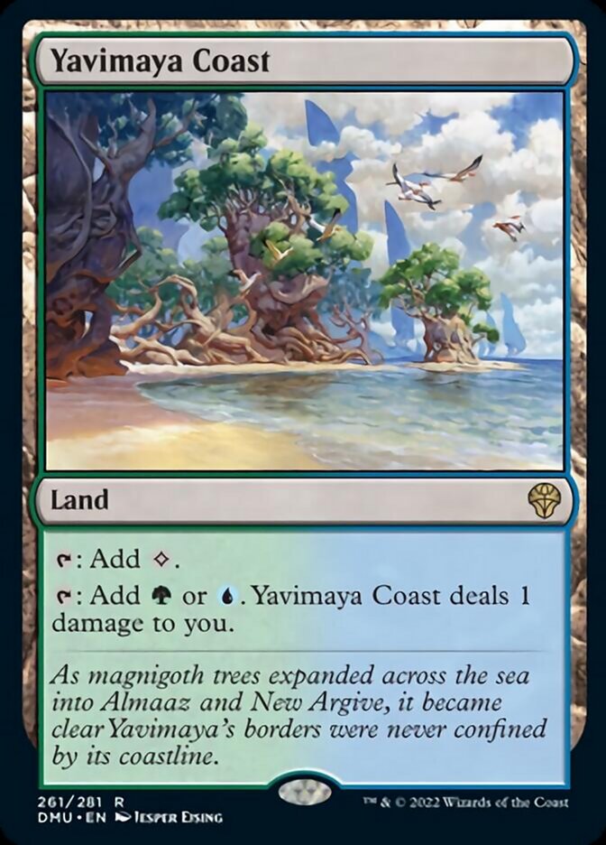 Yavimaya Coast [Dominaria United] - Evolution TCG