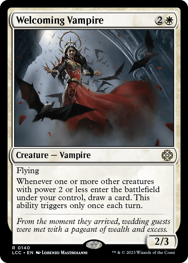 Welcoming Vampire [The Lost Caverns of Ixalan Commander] - Evolution TCG