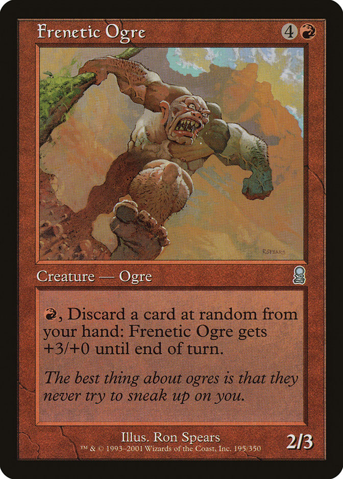 Frenetic Ogre [Odyssey] - Evolution TCG