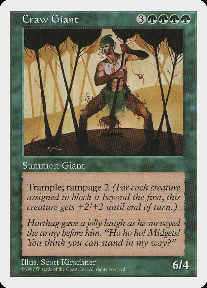 Craw Giant [Fifth Edition] - Evolution TCG | Evolution TCG