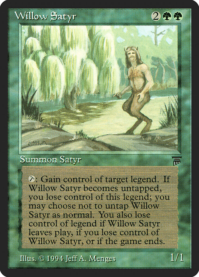 Willow Satyr [Legends] - Evolution TCG