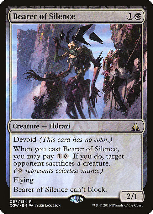 Bearer of Silence [Oath of the Gatewatch] - Evolution TCG