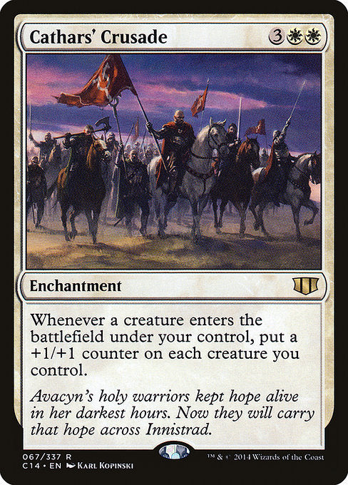 Cathars' Crusade [Commander 2014] - Evolution TCG