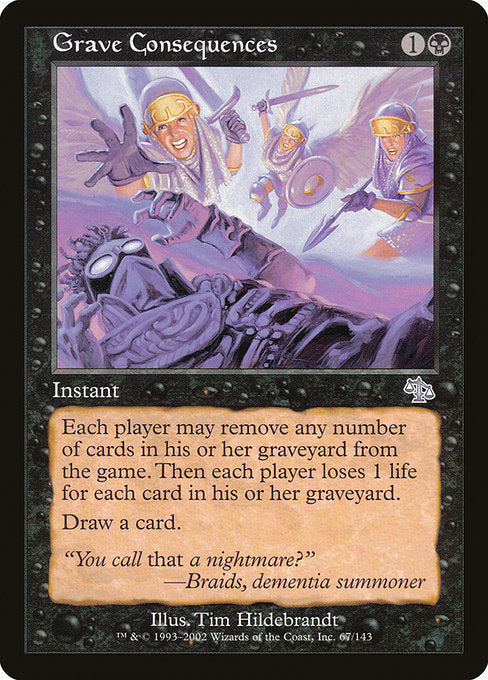 Grave Consequences [Judgment] - Evolution TCG