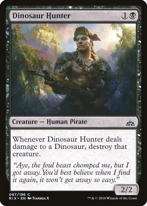 Dinosaur Hunter [Rivals of Ixalan] - Evolution TCG