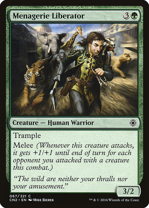 Menagerie Liberator [Conspiracy: Take the Crown] - Evolution TCG