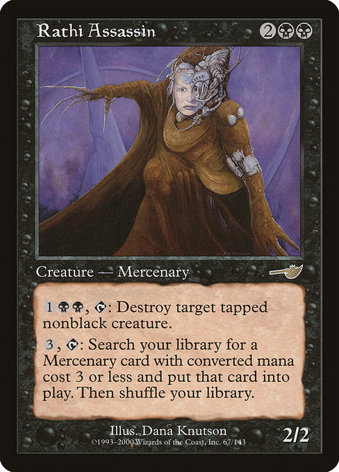 Rathi Assassin [Nemesis] - Evolution TCG