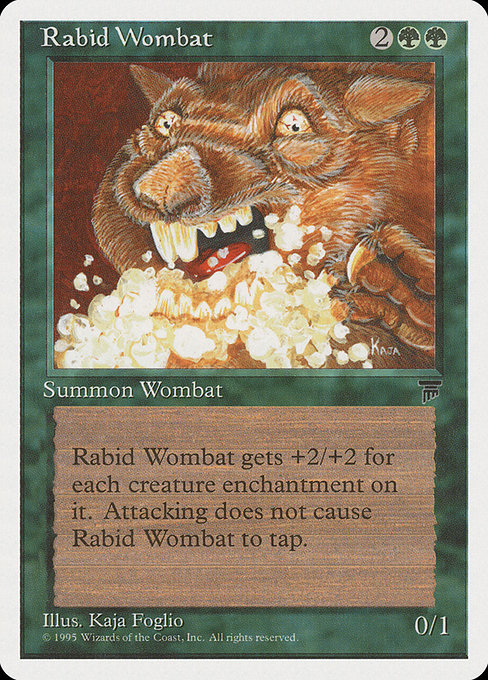 Rabid Wombat [Chronicles] - Evolution TCG