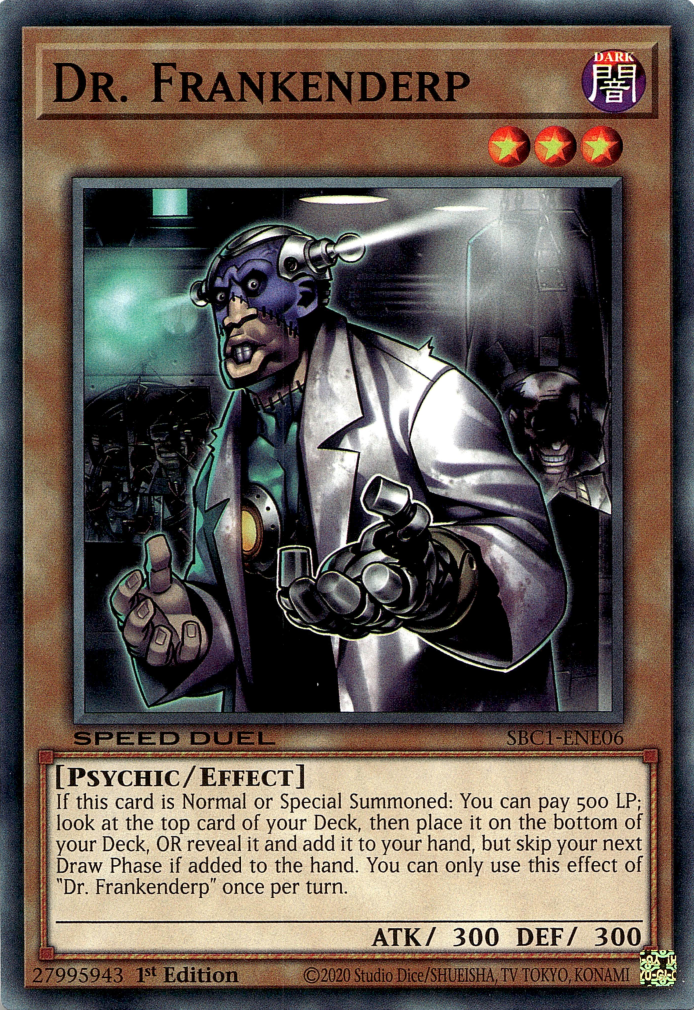 Dr. Frankenderp [SBC1-ENE06] Common - Evolution TCG