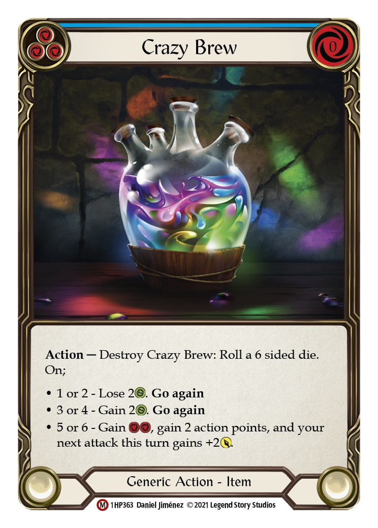 Crazy Brew [1HP363] (History Pack 1) - Evolution TCG