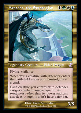 Arcades, the Strategist (Timeshifted) [Time Spiral Remastered] - Evolution TCG