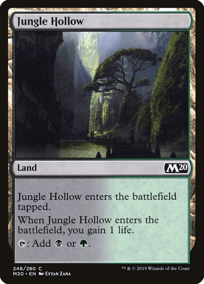 Jungle Hollow [Core Set 2020] - Evolution TCG
