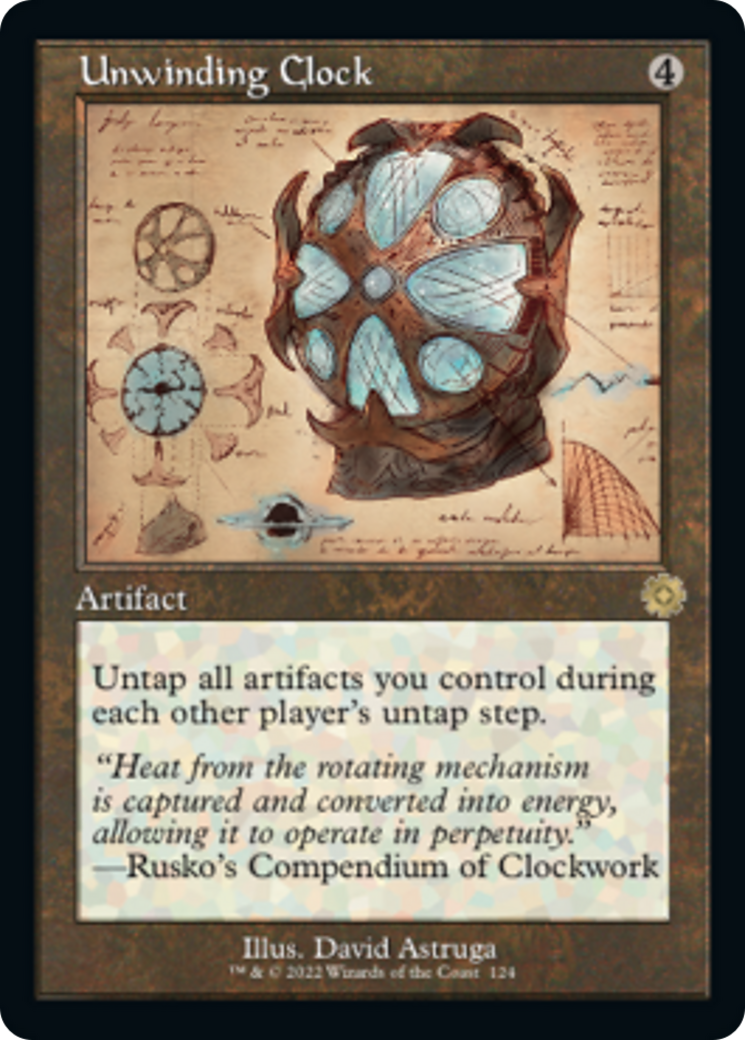 Unwinding Clock (Retro Schematic) [The Brothers' War Retro Artifacts] - Evolution TCG