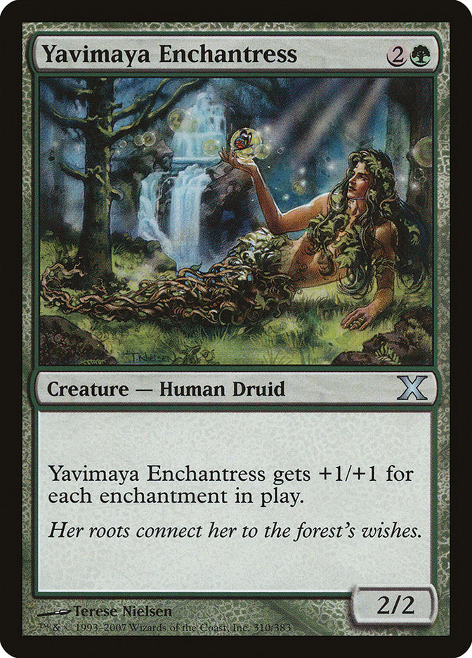 Yavimaya Enchantress [Tenth Edition] - Evolution TCG