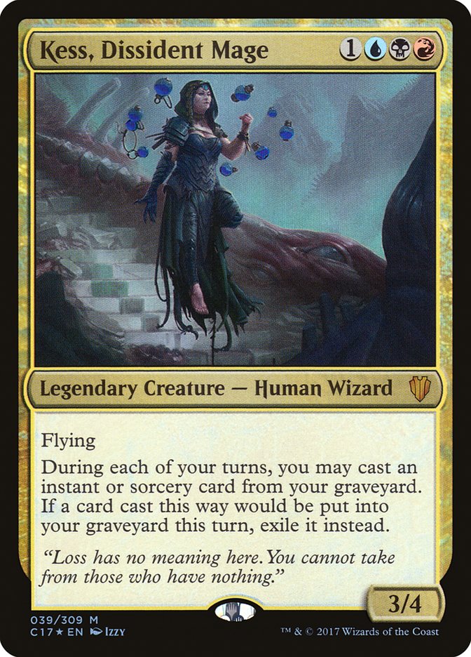 Kess, Dissident Mage [Commander 2017] - Evolution TCG | Evolution TCG