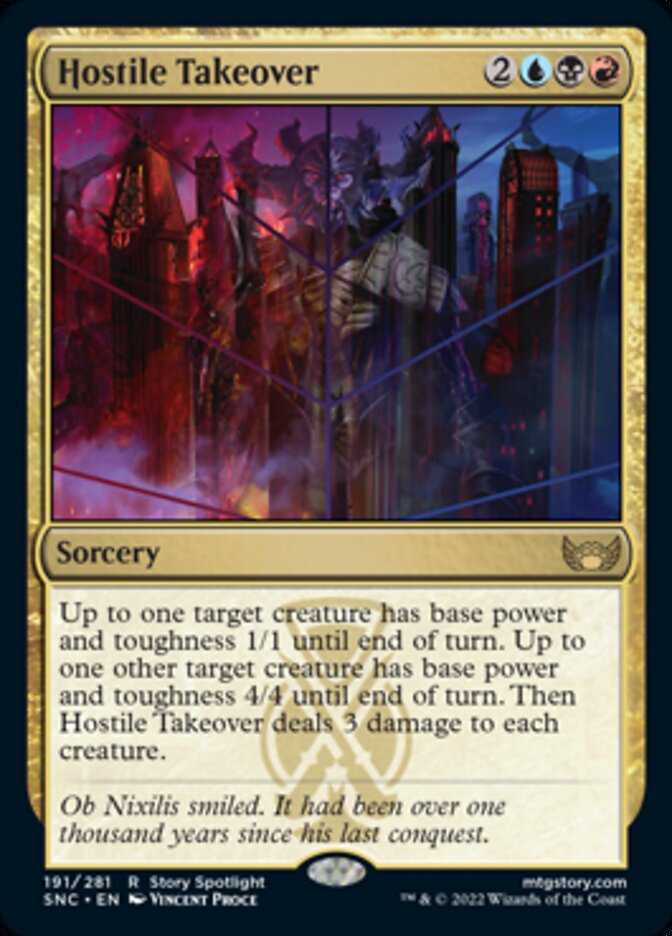 Hostile Takeover [Streets of New Capenna] - Evolution TCG