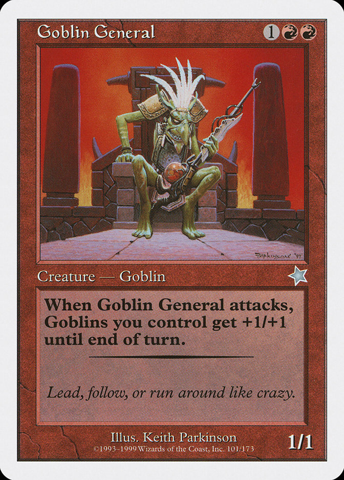 Goblin General [Starter 1999] - Evolution TCG