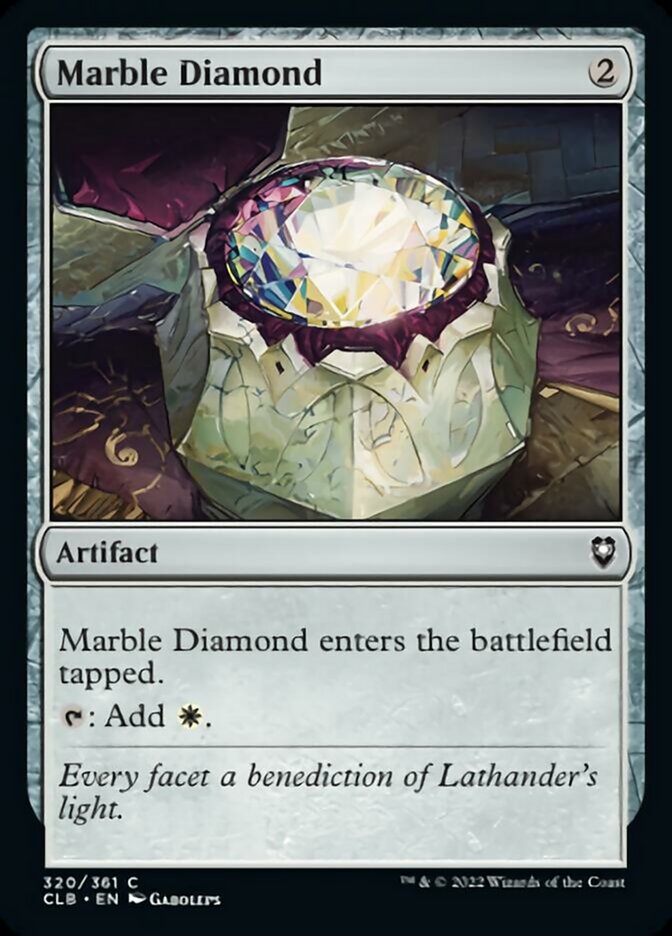 Marble Diamond [Commander Legends: Battle for Baldur's Gate] - Evolution TCG