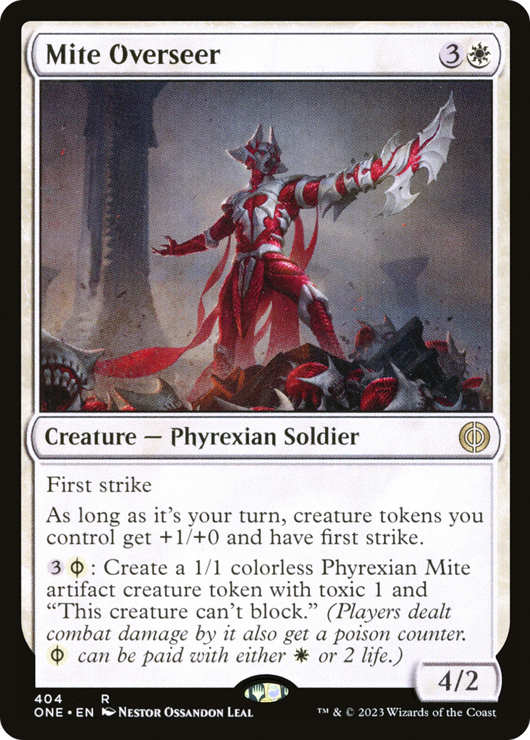 Mite Overseer [Phyrexia: All Will Be One] - Evolution TCG