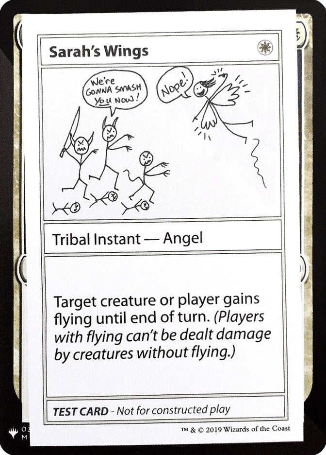 Sarah's Wings [Mystery Booster Playtest Cards] - Evolution TCG