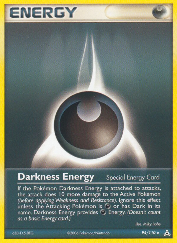 Darkness Energy (94/110) [EX: Holon Phantoms] - Evolution TCG