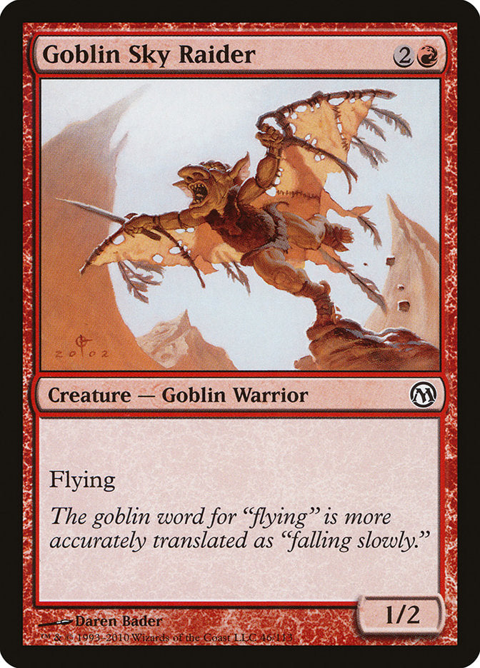 Goblin Sky Raider [Duels of the Planeswalkers] - Evolution TCG