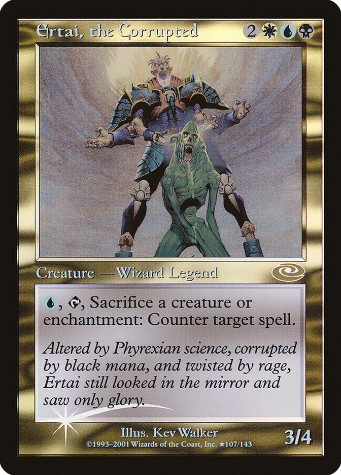 Ertai, the Corrupted (Kev Walker) [Planeshift] - Evolution TCG