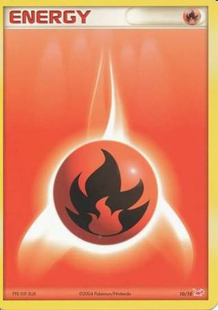 Fire Energy (10/10) [EX: Trainer Kit - Latias] - Evolution TCG