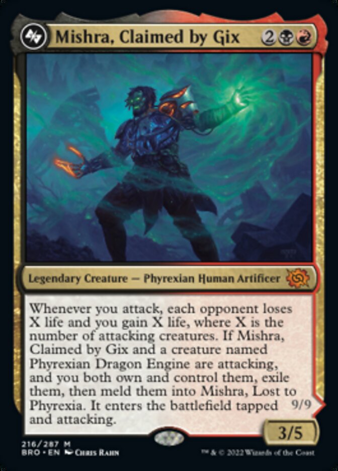 Mishra, Claimed by Gix (Promo Pack) [The Brothers' War Promos] - Evolution TCG