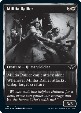 Militia Rallier [Innistrad: Double Feature] - Evolution TCG