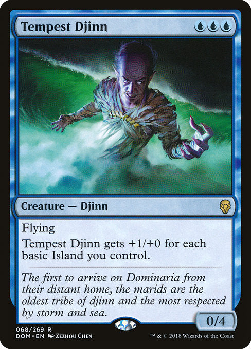 Tempest Djinn [Dominaria] - Evolution TCG