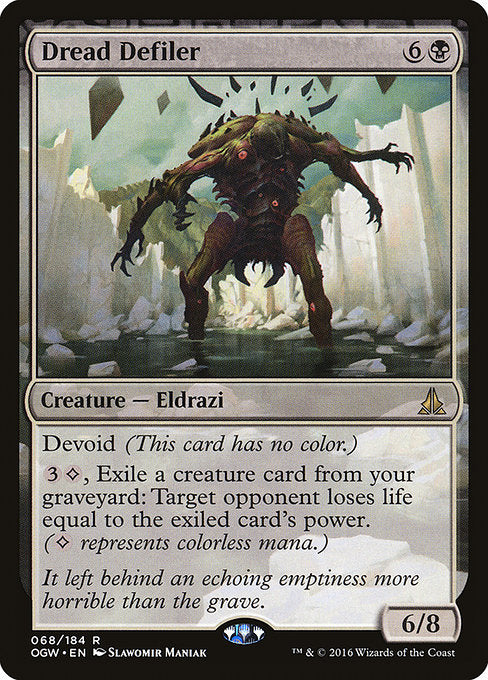 Dread Defiler [Oath of the Gatewatch] - Evolution TCG