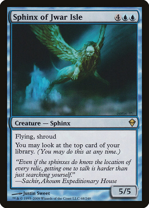 Sphinx of Jwar Isle [Zendikar] - Evolution TCG