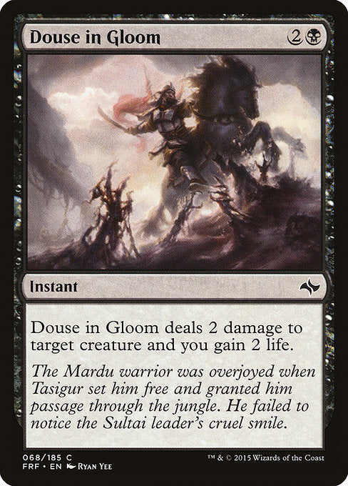 Douse in Gloom [Fate Reforged] - Evolution TCG