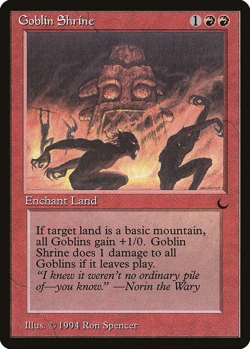 Goblin Shrine [The Dark] - Evolution TCG
