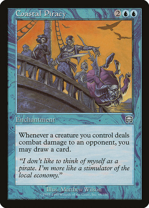 Coastal Piracy [Mercadian Masques] - Evolution TCG