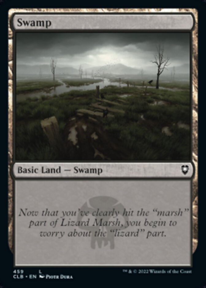 Swamp (459) [Commander Legends: Battle for Baldur's Gate] - Evolution TCG